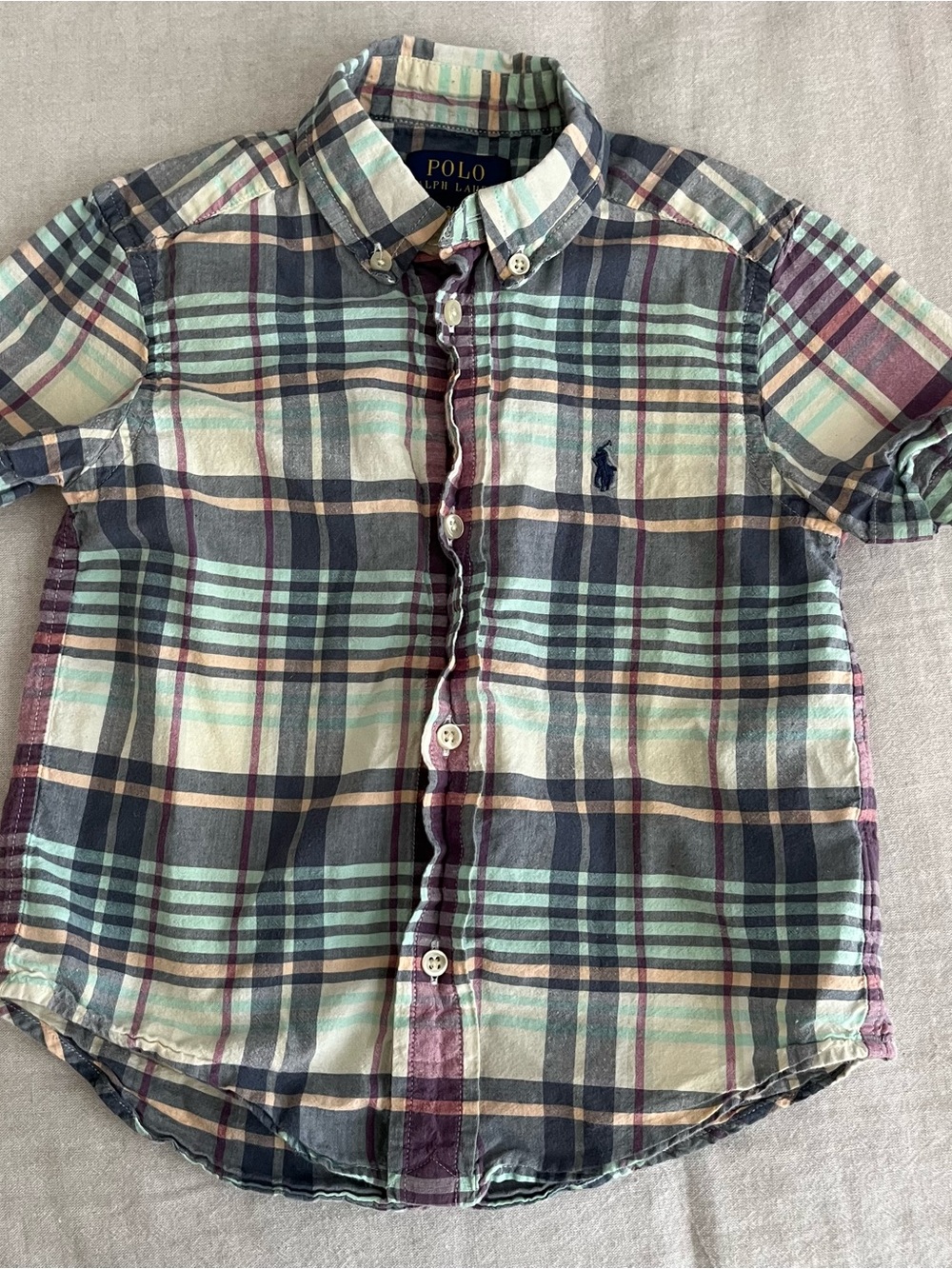 Polo by Ralph Lauren Multicolor Plaid Button-Down Shirt